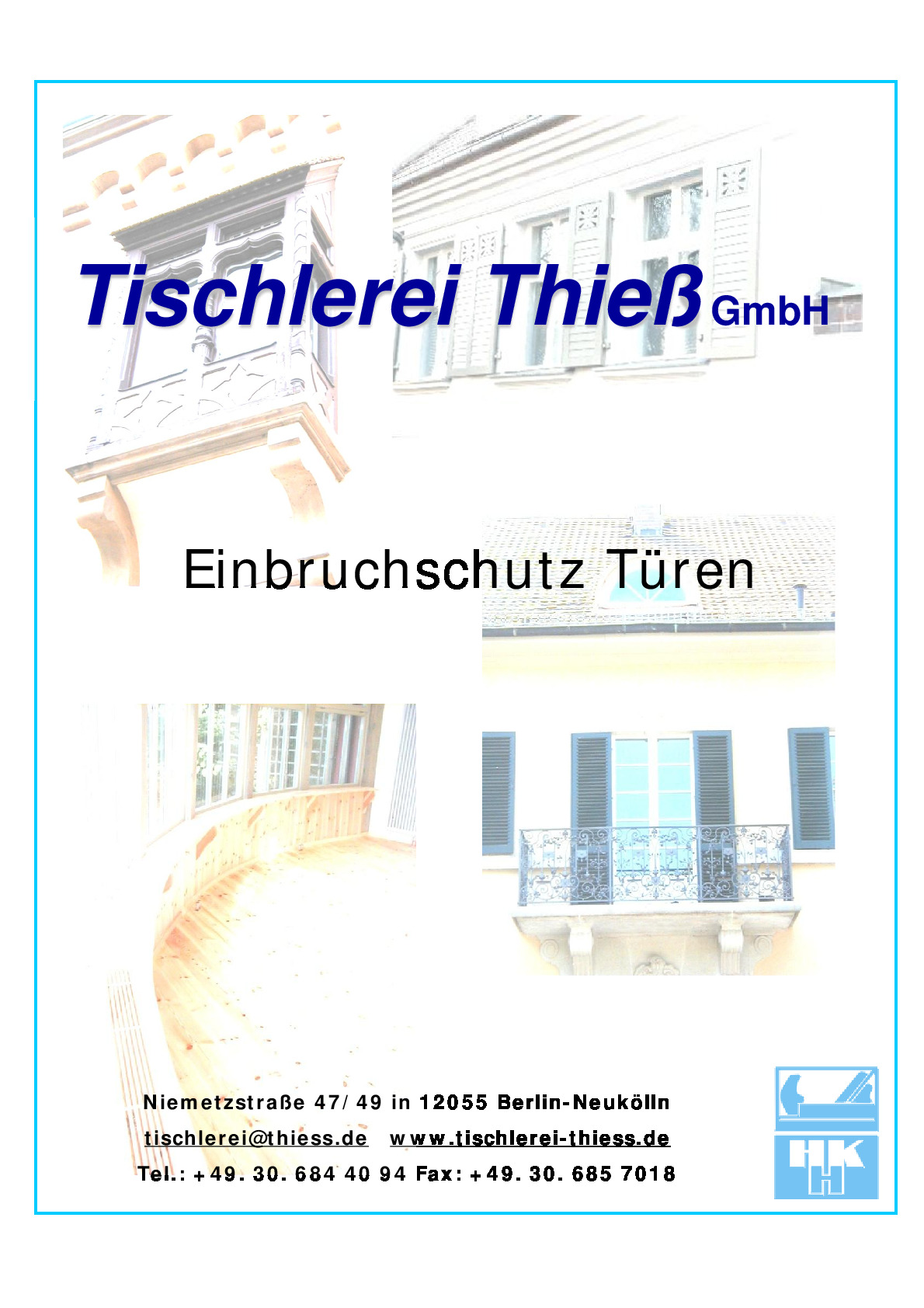 Vorschaubild von Dokument: Einbruchschutz Tür