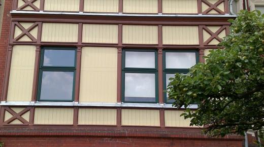 Holz-Fenster für Fachwerkgebäude