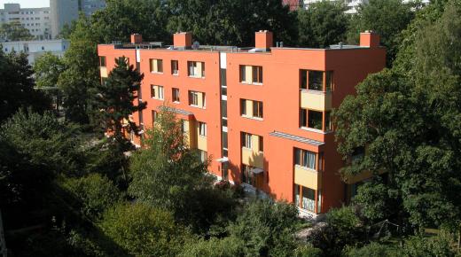 Fenster für Mehrfamilienhaus