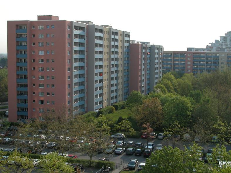 Fenster Montage in Plattenbauten 